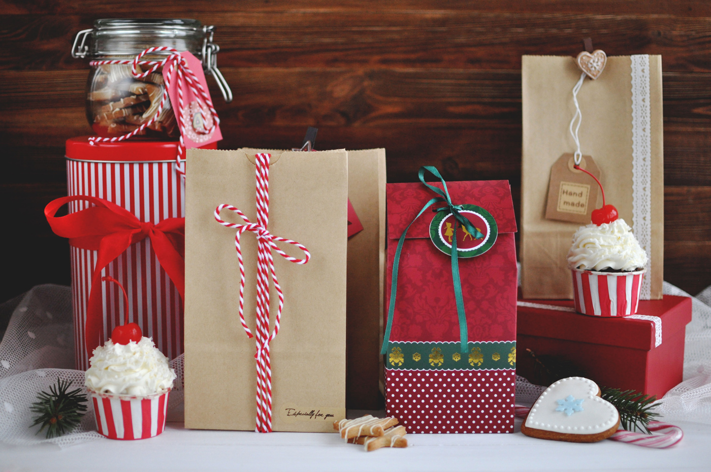 W co zapakować pierniczki, ciasteczka i babeczki na prezent?